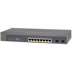 Управляемый Smart-коммутатор 1000 Mbps NETGEAR GS510TP-100EUS