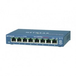 Неуправляемый коммутатор 100 Mbps NETGEAR FS108-200PES
